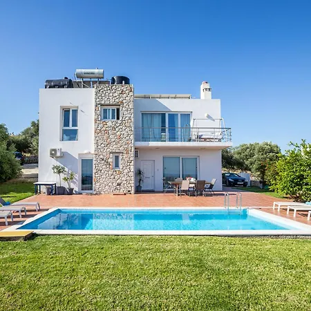 Dimitra With Private Pool And Sea View -the Ground Floor Of A Two Storey Building